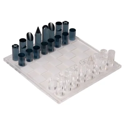 LL-Gra akrylowa Chess & Draughts Set