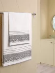 Ręcznik bawełniany frotte MERVAN/3735/cream 50x90+70x140 kpl. - 3