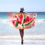 Ręcznik plażowy mikrofibra 100x180 H139 - 2