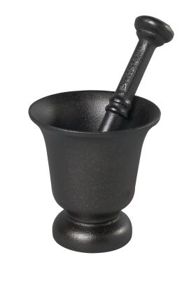 SKEPP-Moździerz żeliwny wysoki 11,5cm z tłuczkiem