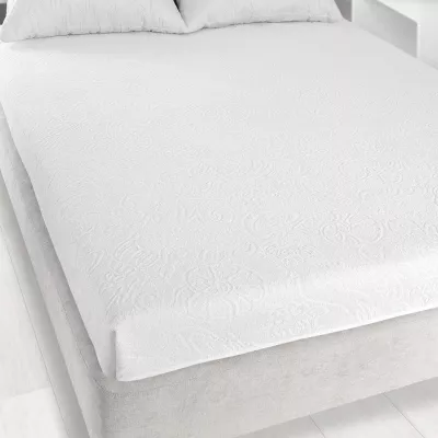 Prześcieradło 175x220 Tulipan_4 biały (K11)