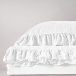 Pościel bawełniana OPTIC WHITE/220X200(P) STONEWASHED - 3