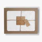 Pościel bawełniana OPTIC WHITE/220X200(P) STONEWASHED - 4