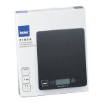 KELA-Waga kuchenna elektroniczna czarna Pinta - 4