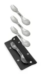 BB-Zestaw 4 sztućców stalowych 5el. NEW - 5