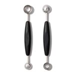 OXO-Łyżka podwójna do melona stalowa, czarna, Good - 3