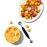 OXO-Łyżka podwójna do melona stalowa, czarna, Good - 7