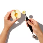 OXO-Łyżka podwójna do melona stalowa, czarna, Good - 8