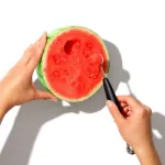 OXO-Łyżka podwójna do melona stalowa, czarna, Good - 9