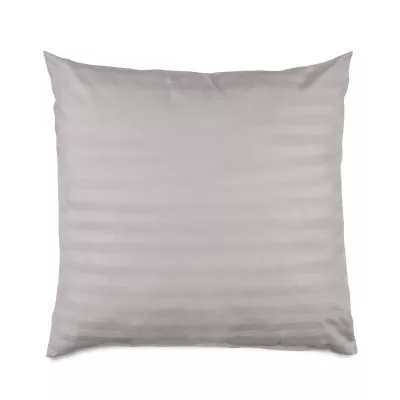 Poszewka satyna bambusowo-bawełniana STRIPE GREY/40x40