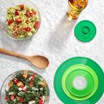 OXO-Pokrywka silikonowa M 20cm. zielona Good Grips - 7