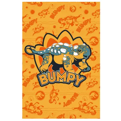 Koc polarowy 100x150 Dino Stegozaur kids