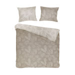 Pościel bawełniana BAHAMA LIGHT BROWN/160x200 COTTONLOVE JACQUARD - 2