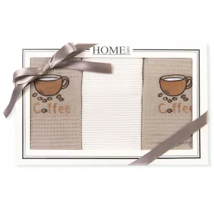 Komplet ręczników kuchennych bawełnianych HOME 1961/3x50x70/SET19