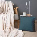 Poszewka żakardowa AMORRO/BŁĘKIT MARYNARSKI/40x40 (promocja) - 2