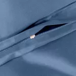 Pościel satyna bawełniana NIEBIESKI 009/160x200 - 6