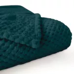 Koc żakardowy AMORRO/PETROL/150x200 (promocja) - 2