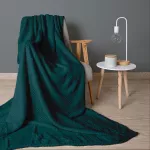 Koc żakardowy AMORRO/PETROL/150x200 (promocja) - 3