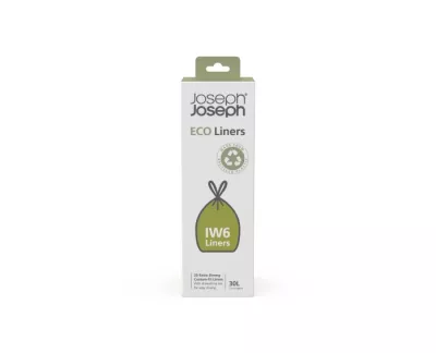 JJ-Worki na śmieci 20 sztuk 30l  Eco szare