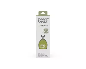 JJ-Worki na śmieci 20 sztuk 30l  Eco szare