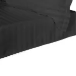 Prześcieradło satyna bambusowo-bawełniana STRIPE BLACK/160x240 - 4