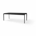 MORE table 100x220/320 Laminate Black and Black base - 5