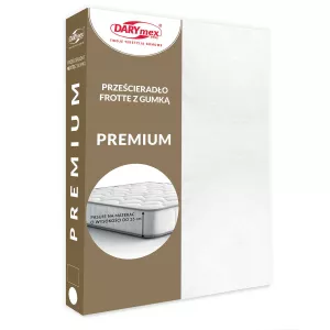 Prześcieradło frotte z gumką 001/150/160x200 PREMIUM