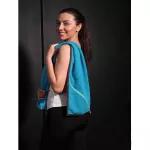 Ręcznik sport z kieszonką 30x110 turkus (promocja) - 7