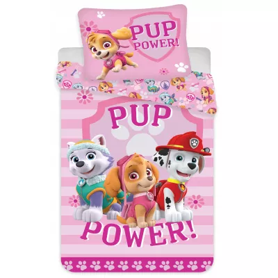 Pościel bawełna 140x200+1p70x80 Psi Patrol Skye