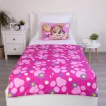 Pościel bawełna 100x135 + 40x60 Psi Patrol róż - 4