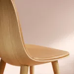 Eva Solo Abalone dining chair Oak nature, leather Cognac - 7