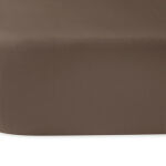 Prześcieradło satyna bawełniana sepia 043/200x220 - 2