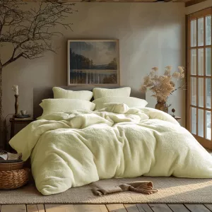 Pościel frotte krem 019/200x220
