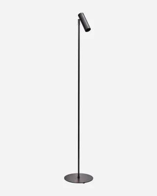 Lampa stojąca metalowa czarna HDNorm House Doctor
