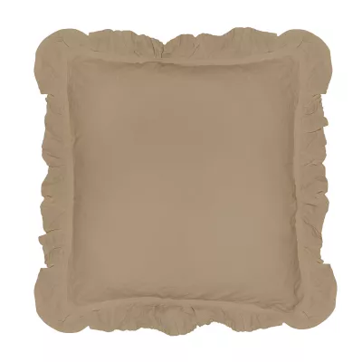 Poszewka bawełniana komplet AKDENIZ BEIGE/2x40x40 STONEWASHED