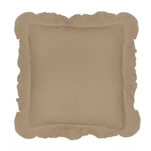 Poszewka bawełniana komplet AKDENIZ BEIGE/2x40x40 STONEWASHED