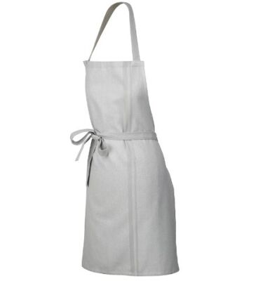 KELA-Fartuch kuchenny z wzorem jasnoszary Tia