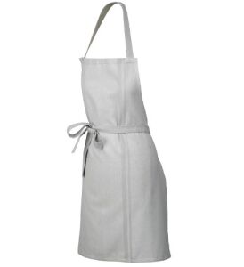 KELA-Fartuch kuchenny z wzorem jasnoszary Tia