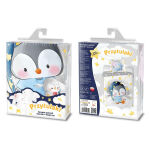 Pościel bawełna 100x135 + 40x60 Pingwinek - 2