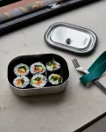 BB-Lunch box stalowy L, morski - 11