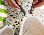 JJ-Durszlak mini ze składanym uchwytem Droplet - 14