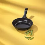 KELA-Wok z pokrywą 32cm 4 l czarny Atura - 4