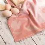 SOFIKO Ścierka kuchenna, rozmiar 50x70cm, kolor beżowo-różowy 010 (promocja) - 2