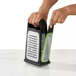 OXO-Tarka do warzyw 3w1, czarno-zielona, GoodGrips - 12