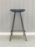 Hoker stołek barowy 73x37 cm Barry czarny Nordal - 2