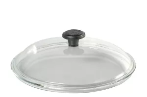 SKEPP-Pokrywka szklana 28cm z żeliwnym uchwytem