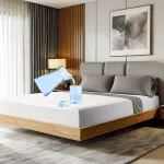 Ochronne prześcieradło z gumką SMARTCEL/120x200/biały 01 - 2