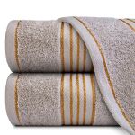 Ręcznik D Bawełna 100% Tiwano Krem + Popiel (P) 2x50x90+2x70x140 kpl. - 7