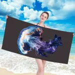 Ręcznik plażowy mikrofibra 100x180 H145 - 6