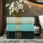 Ręcznik D Bawełna 100% Tiwano Krem + Mięta (P) 2x50x90+2x70x140 kpl. - 8